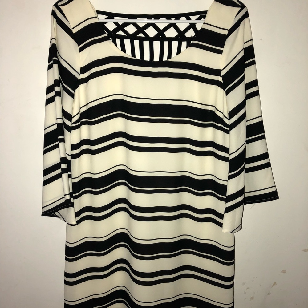 Black and White Dress